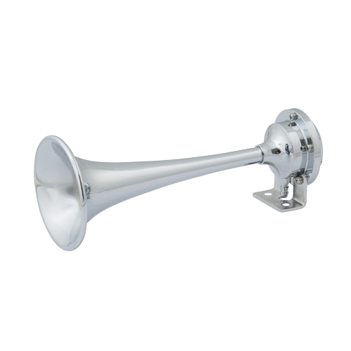 Marinco - Marinco 12V Chrome Plated Single Trumpet Mini Air Horn