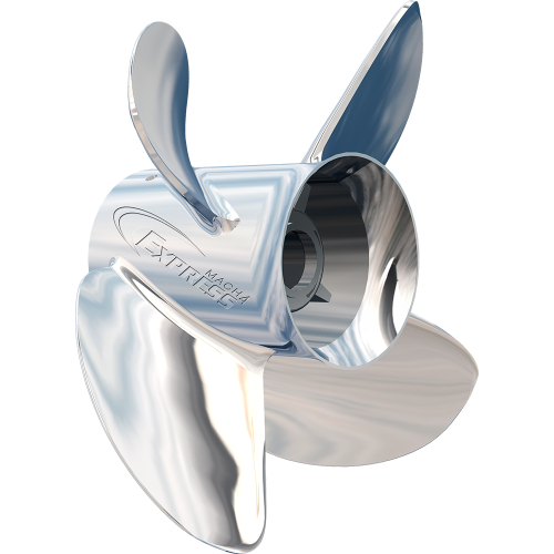 Turning Point Propellers - Turning Point Express&reg; Mach4&trade; - Right Hand - Stainless Steel Propeller - EX-1513-4 - 4-Blade - 15.3" x 13 Pitch