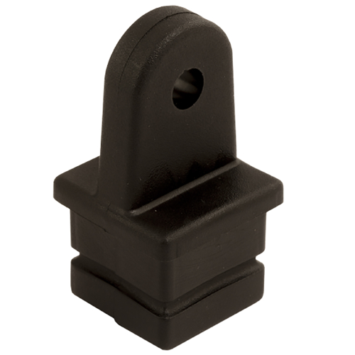 Sea-Dog - Sea-Dog Nylon Square Tube Top Insert - Black - 1"