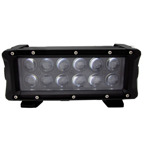 HEISE LED Lighting Systems - HEISE Infinite Series 8" RGB Backlite Dualrow Bar - 12 LED