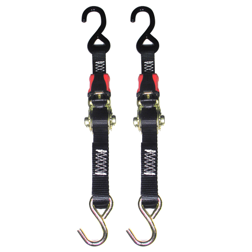 Rod Saver - Rod Saver Rubber Ratchet Tie-Down - 1" x 6' - Pair