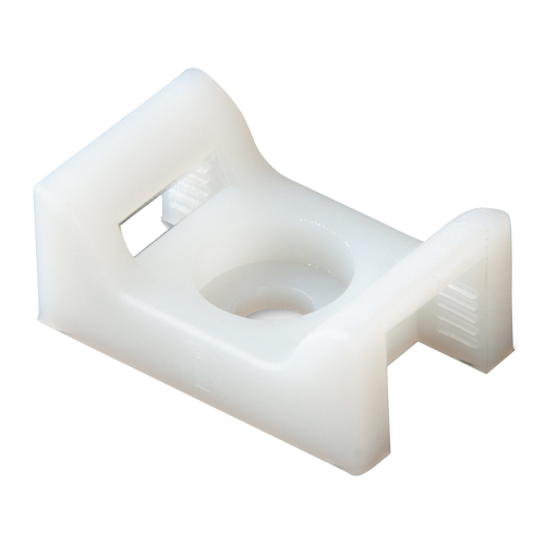 Ancor - Ancor Cable Tie Mount - Natural - #10 Screw - 100-Piece