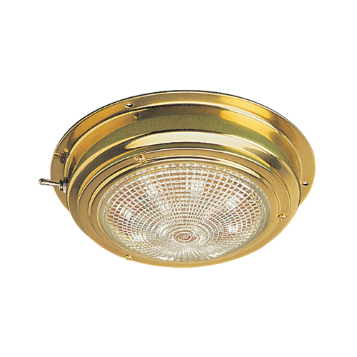 Sea-Dog - Sea-Dog Brass LED Dome Light - 5" Lens