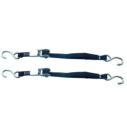 Rod Saver - Rod Saver Stainless Steel Ratchet Tie-Down - 1" x 6' - Pair