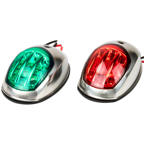 Sea-Dog - Sea-Dog Stainless Steel LED Navigation Lights - Port &amp; Starboard