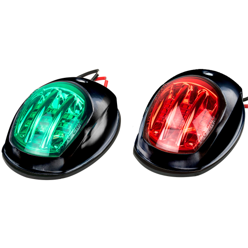 Sea-Dog - Sea-Dog Black LED Navigation Lights - Port &amp; Starboard