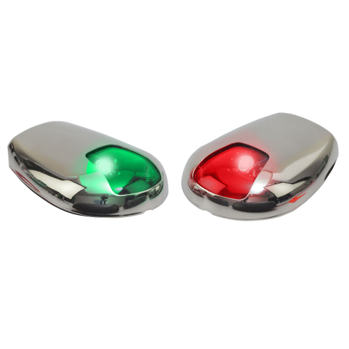 Sea-Dog - Sea-Dog Stainless Steel Side Mount LED Navigation Lights - 2 NM - Port &amp; Starboard