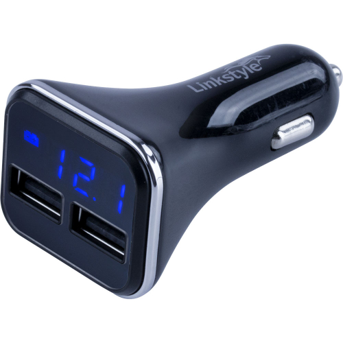 Sea-Dog - Sea-Dog Dual USB Power Plug w/Voltage/Amp Meter