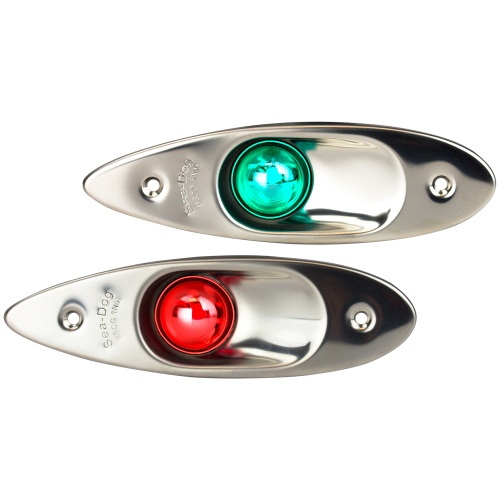 Sea-Dog - Sea-Dog Stainless Steel Flush Mount LED Side Lights