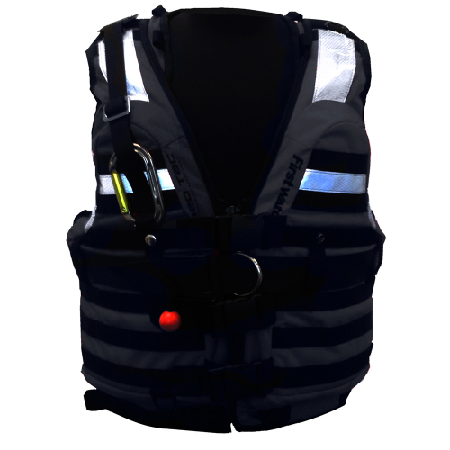 First Watch - First Watch HBV-100 High Buoyancy Type V Rescue Vest - X-Large-XXX-Large - Black