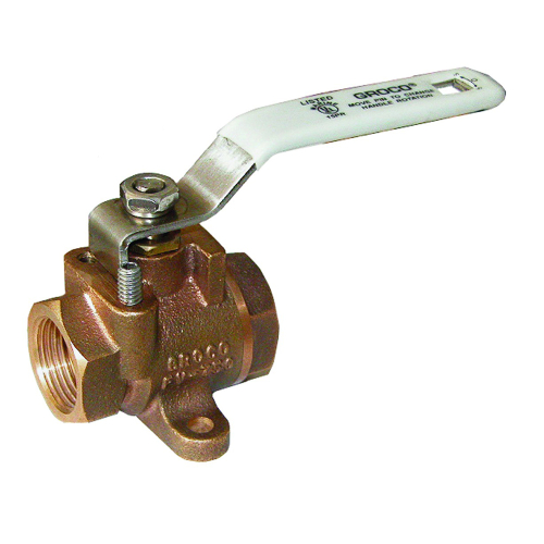 GROCO - GROCO 3/4" NPT Bronze Inline Fuel Valve