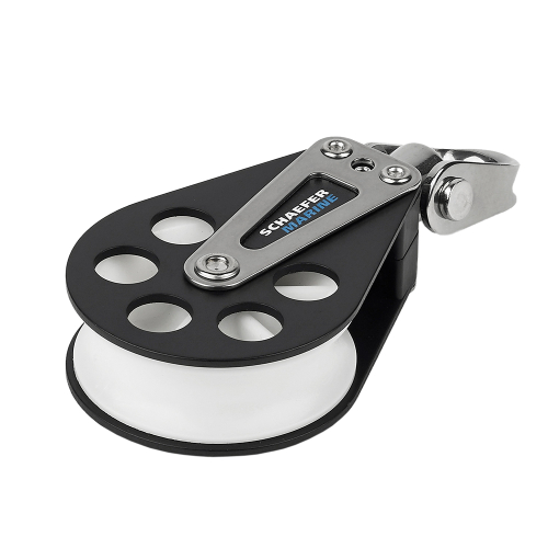 Schaefer Marine - Schaefer Single Aluminum Block - 60mm Sheave