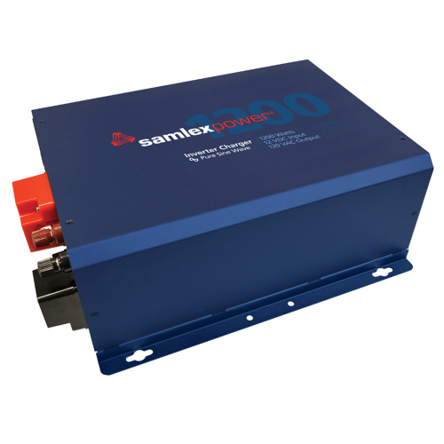 Samlex America - Samlex Evolution&trade; F Series 1200W, 120V Pure Sine Wave Inverter/Charger w/24V Input &amp; 40 Amp Charger w/Hard Wiring