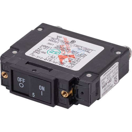 Blue Sea Systems - Blue Sea 7454 UL-489 Circuit Breaker - 5A Flat Rocker