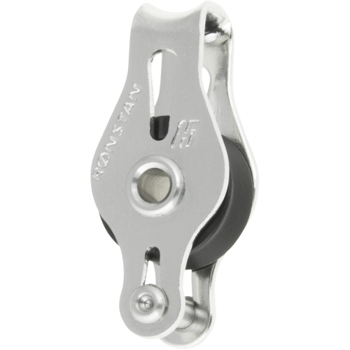 Ronstan - Ronstan Series 15 Ball Bearing Utility Block - Single Block, Becket, Loop Head