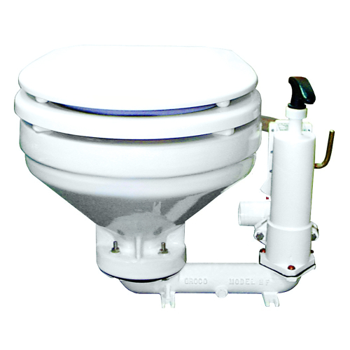 GROCO - GROCO HF Series Hand Operated Marine Toilet