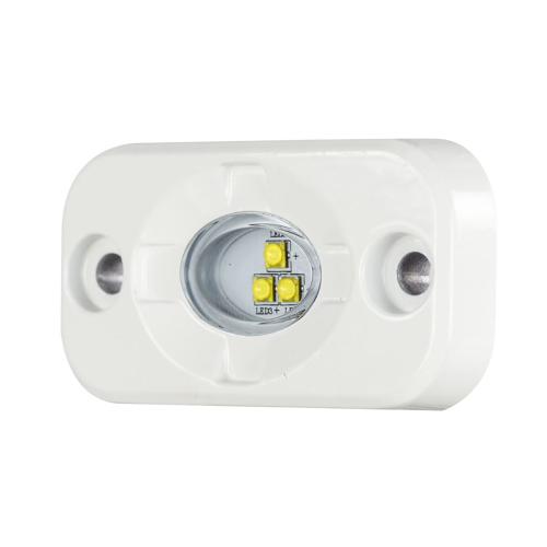HEISE LED Lighting Systems - HEISE Marine Auxiliary Accent Lighting Pod - 1.5" x 3" - White/White