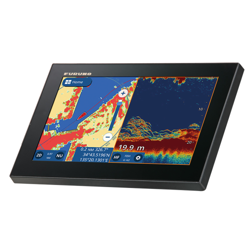 Furuno - Furuno GP1971F 9" GPS/Chartplotter/Fishfinder 50/200, 600W, 1kW, Single Channel &amp; CHIRP