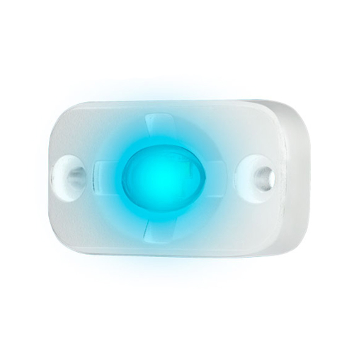 HEISE LED Lighting Systems - HEISE Marine Auxiliary Accent Lighting Pod - 1.5" x 3" - White/Blue
