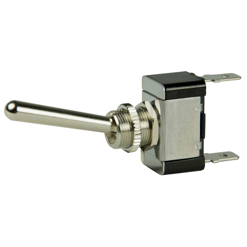 BEP Marine - BEP SPST Chrome Plated Long Handle Toggle Switch - ON/OFF