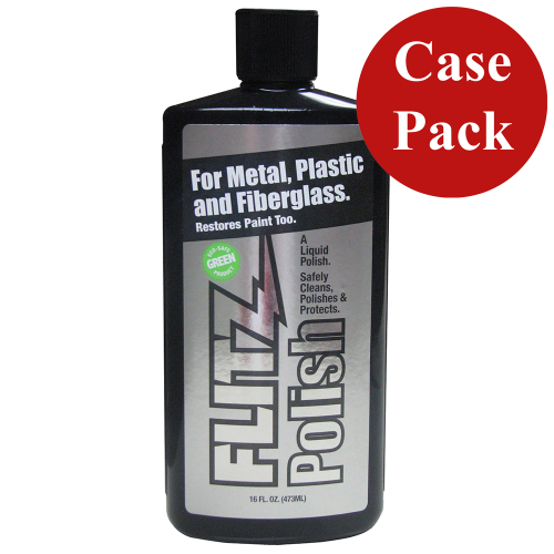 Flitz - Flitz Polish - 16oz Liquid Bottle - *Case of 6*
