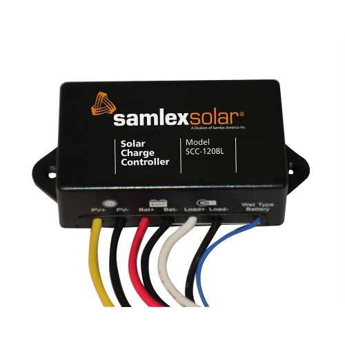 Samlex America - Samlex Solar Charge Controller - 12V - 8A