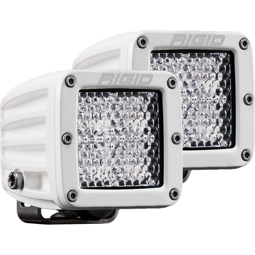 RIGID Industries - RIGID Industries D-Series PRO Hybrid-Diffused LED - Pair - White