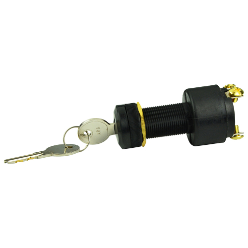 BEP Marine - BEP 3-Position Nylon Ignition Switch - OFF/Ignition/Start