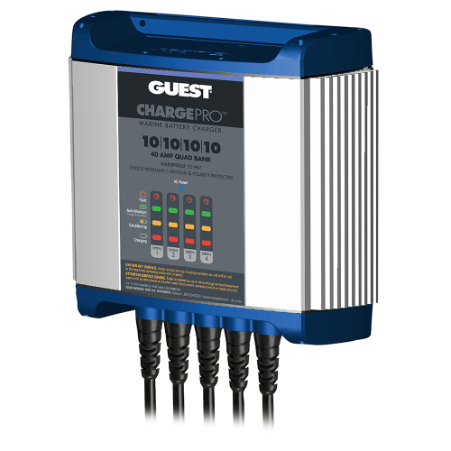 Guest - Guest On-Board Battery Charger 40A / 12V - 4 Bank - 120V Input