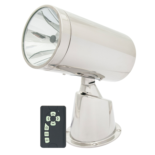 Marinco - Marinco Wireless Stainless Steel Spotlight/Floodlight w/Remote