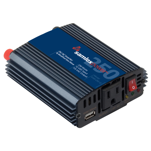 Samlex America - Samlex 250W Modified Sine Wave Inverter - 12V
