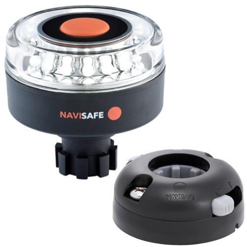 Navisafe - Navisafe Navilight 360&deg; 2NM w/Navibolt Base &amp; Horizontal Mount - Black