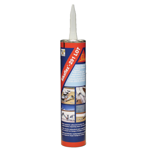 Sika - Sika Sikaflex&reg; 291 LOT Slow Cure Adhesive &amp; Sealant 10.3oz(300ml) Cartridge - Black