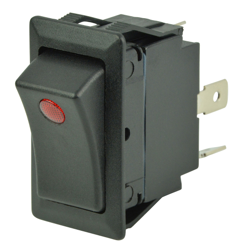 BEP Marine - BEP SPST Rocker Switch - 1-LED - 12V/24V - ON/OFF