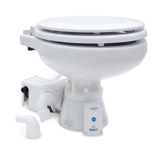 Albin Pump Marine - Albin Pump Marine Toilet Standard Electric EVO Compact Low - 12V