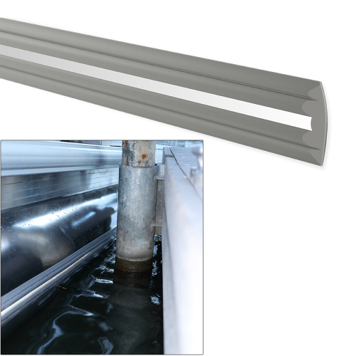 Megaware - Megaware PontoonGuard&reg; - 40' Kit - (2) 20' Guards f/Pontoon Up To 25' - Gray
