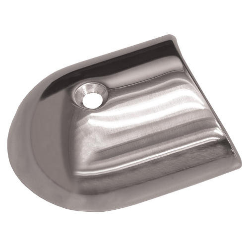 TACO Marine - TACO Polished Stainless Steel 2-19/64&rsquo;&rsquo; Rub Rail End Cap