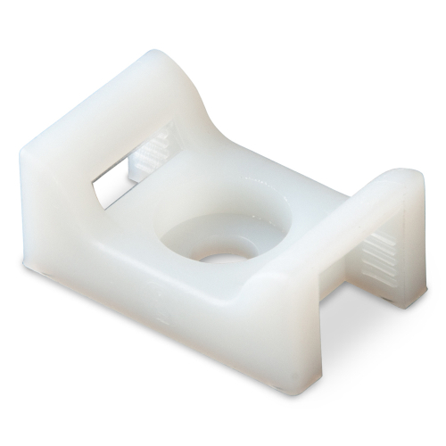 Ancor - Ancor Cable Tie Mount - Natural - #8 Screw - 100 Pieces Per Bag