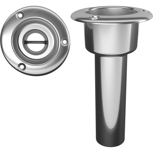 Mate Series - Mate Series Stainless Steel 0&deg; Rod &amp; Cup Holder - Open - Round Top