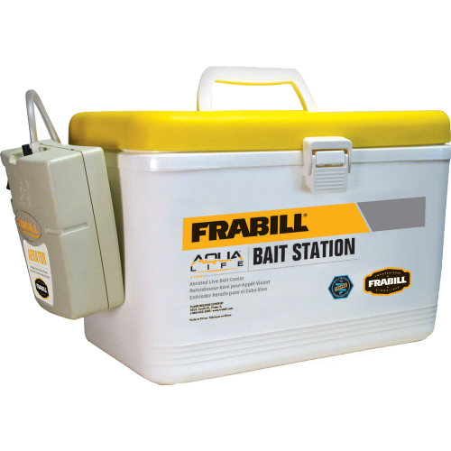 Frabill - Frabill Bait Box w/Aerator - 8 Quart