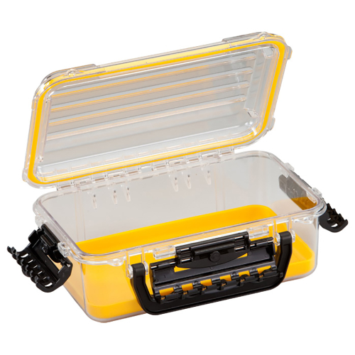 Plano - Plano Waterproof Polycarbonate Storage Box - 3600 Size - Yellow/Clear
