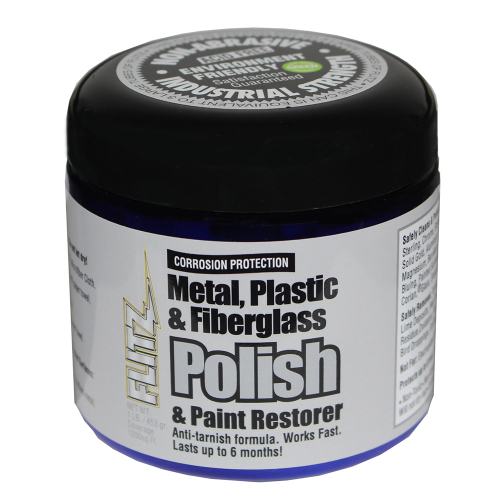 Flitz - Flitz Metal, Plastic &amp; Fiberglass Polish Paste - 1.0lb