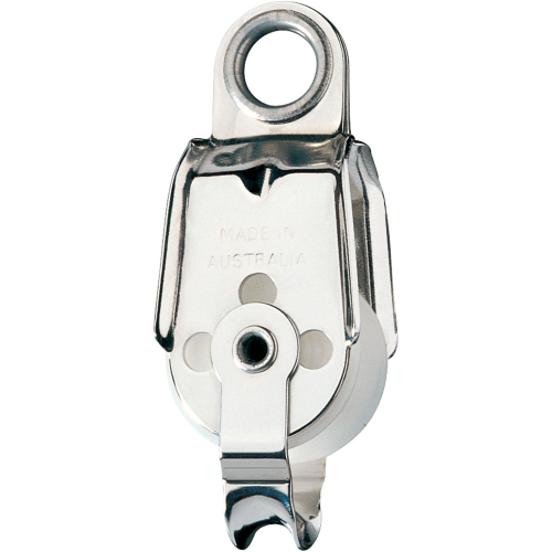 Ronstan - Ronstan Series 30 Utility Block - Single, Becket, Ferrule Eye Head