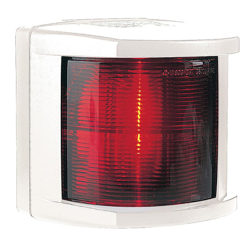 Hella Marine - Hella Marine Port Navigation Light - Incandescent - 2nm - White Housing - 12V