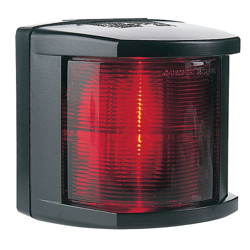 Hella Marine - Hella Marine Port Navigation Light - Incandescent - 2nm - Black Housing - 12V