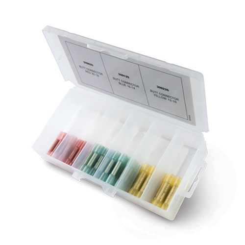 Ancor - Ancor Adhesive Lined Heat Shrink Butt Connector Multi-Pack - 75-Piece