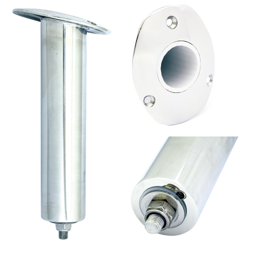 Tigress - Tigress 3 Hole Swivel Oval Head Rod Holder - 15° - 10-1/2"