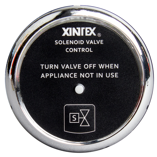 Fireboy-Xintex - Xintex Propane Control & Solenoid Valve w/Chrome Bezel Display