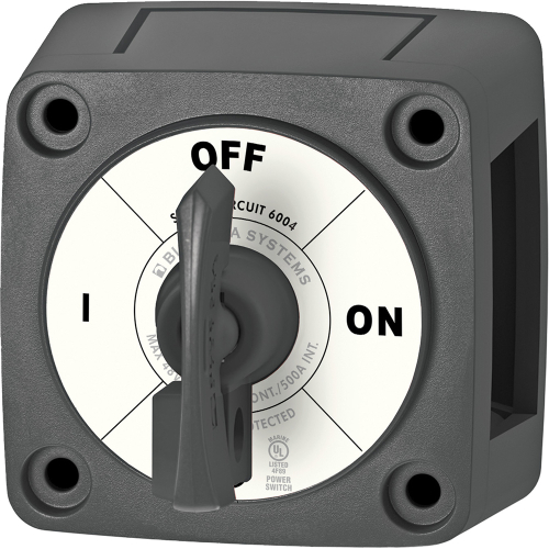 Blue Sea Systems - Blue Sea 6004200 Single Circuit ON-OFF w/Locking Key - Black