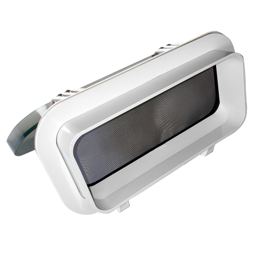 Beckson Marine - Beckson 5" x 12" x 2" Self Drain&trade; Opening Port